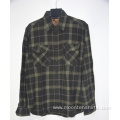 Wholesale Cotton Flannel Brushed Men's Casual Shirts